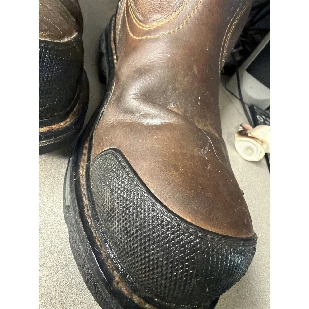 Ariat Overdrive XTR Waterproof Composite Toe Work Boots Mens 9 W Brown